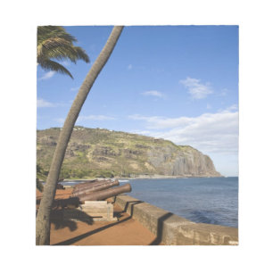 Frankrike, Reunion Island, St-Denis, vy av La Anteckningsblock