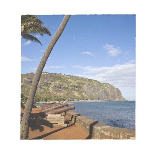 Frankrike, Reunion Island, St-Denis, vy av La Anteckningsblock (Framsida)