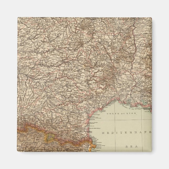 Frankrike S, Korsika Magnet (Framsidan)