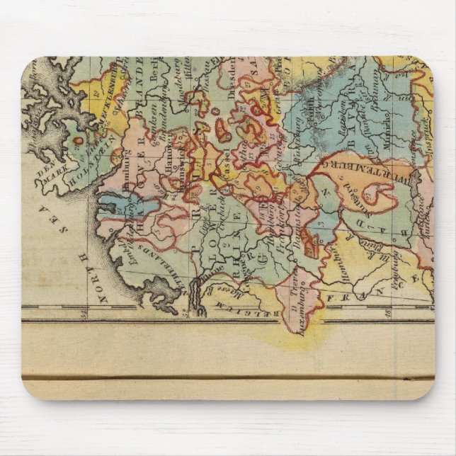 Frankrike, Schweiz, Tysklandare Musmatta (Framsidan)