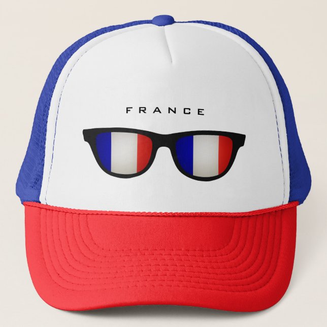 Frankrike Shades anpassningsbar hat Keps (Framsida)