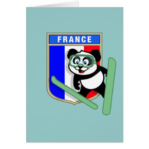 Frankrike Ski-hopping Panda OBS Kort