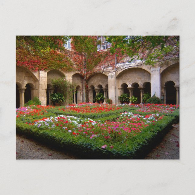 Frankrike, St. Remy de Provence, kloster vid 2 Vykort (Framsida)