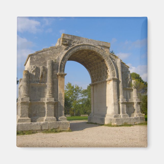 Frankrike, St. Remy de Provence, Triumfbåge Magnet (Framsidan)