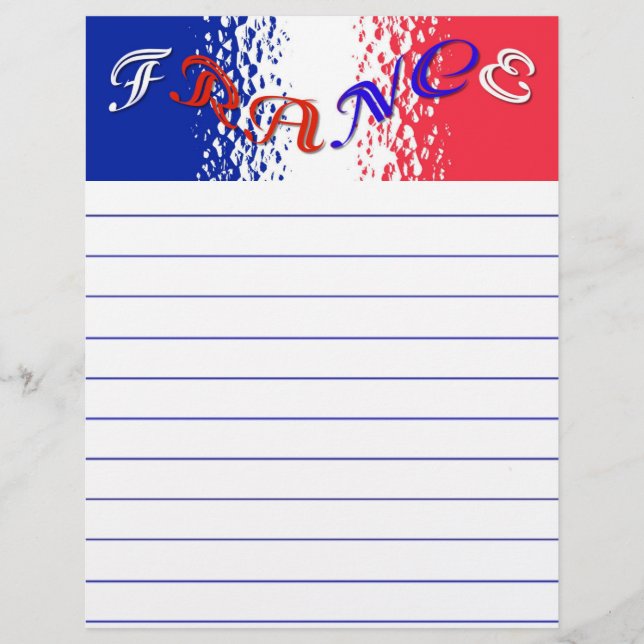 Frankrike Stationery (Framsida)