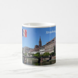 Frankrike - Strasbourg Starsburgo - Kaffemugg