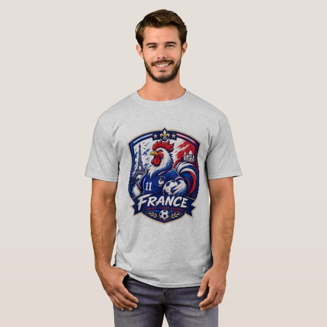 Frankrike T-Shirt  (Hel framsida)