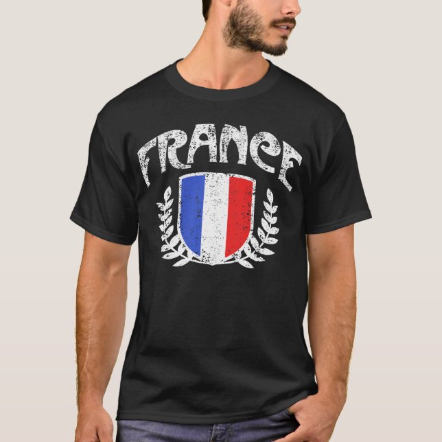 Frankrike T Shirt (Framsida)