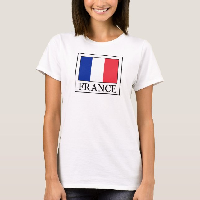 Frankrike T-shirt (Framsida)