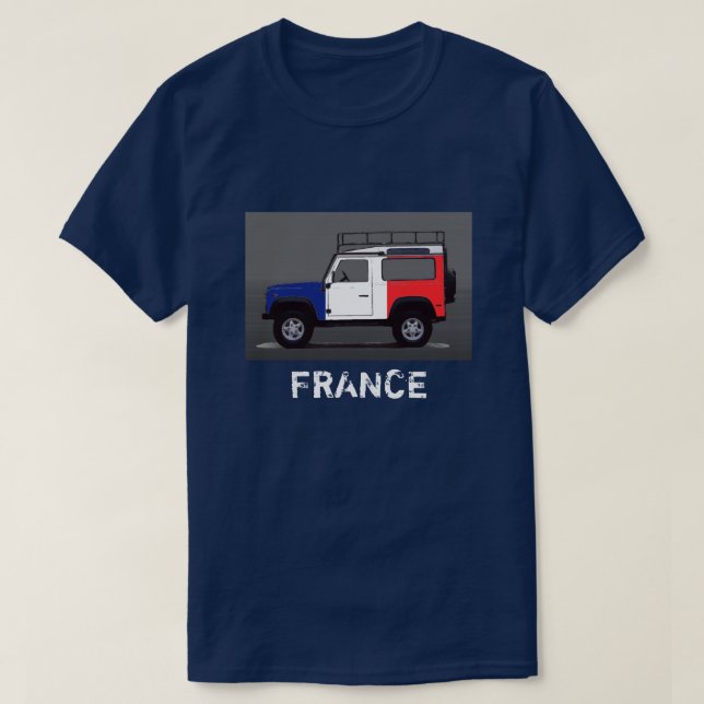 FRANKRIKE T SHIRT (Design framsida)