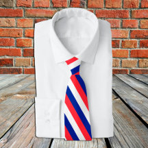 Frankrike Ties, mode Fransk Flagga business