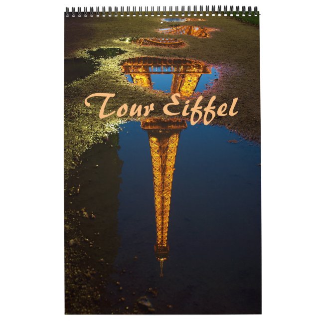 Frankrike TOUR EIFFEL Paris - Kalender (Omslag)