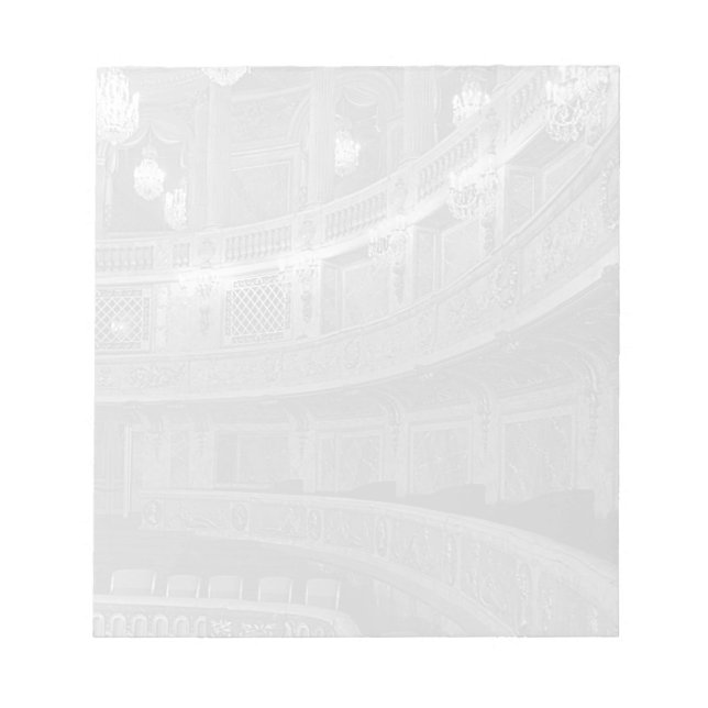 Frankrike Versailles palace opera house 1970 Anteckningsblock (Framsida)