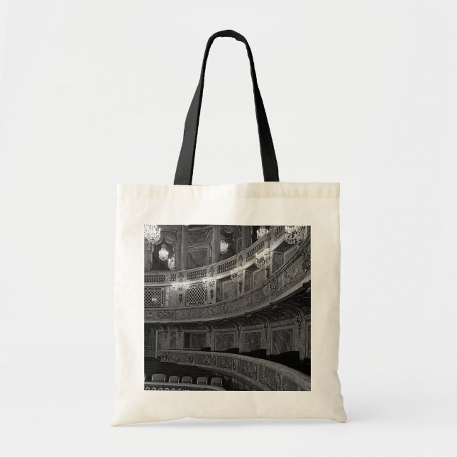 Frankrike Versailles palace opera house 1970 Tygkasse (Framsidan)