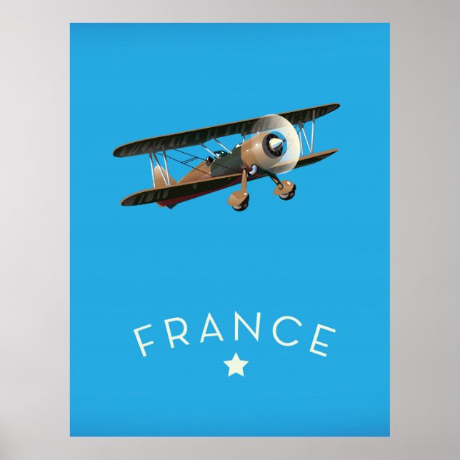 Frankrike vintage poster (Framsidan)