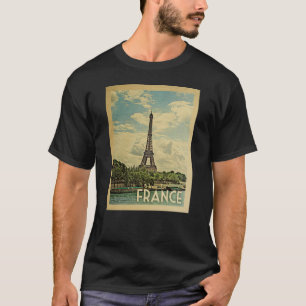 Frankrike Vintage resor T-shirt