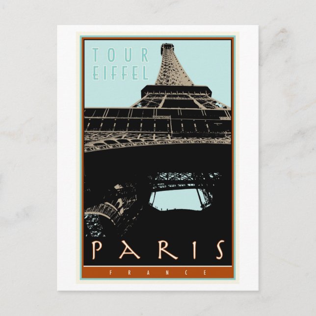 Frankrike Vykort (Framsida)