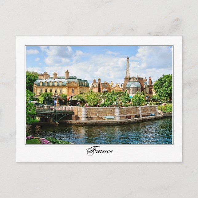 Frankrike Vykort (Framsida)