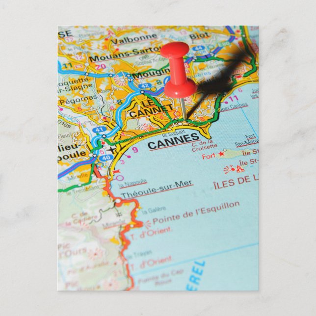 Frankrike Vykort (Framsida)