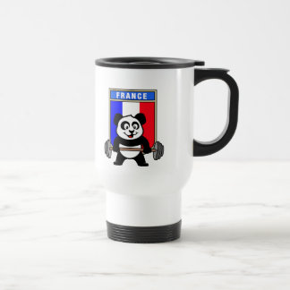 Frankrike Weightlyftande Panda Resemugg