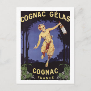 FrankrikeCognac Gelas Promotional PosterFrankrike Vykort