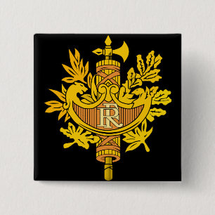 frankrikeemblem knapp