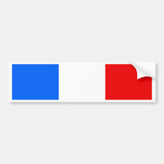 Frankrikeflagga Bildekal