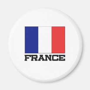 Frankrikeflagga Magnet