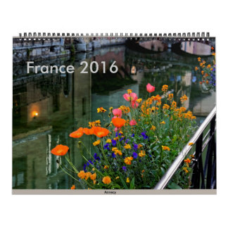 Frankriken 2016 kalender