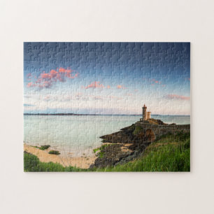 Frankriken Brittany Finistere för Minou fyr Pussel