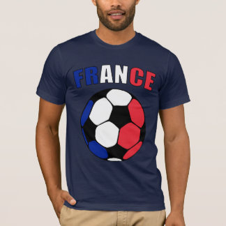 Frankriken Footy (mörk) T-shirt