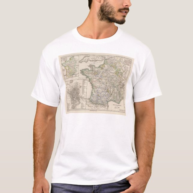 Frankriken från 1461 till 1610 tee shirt (Framsida)
