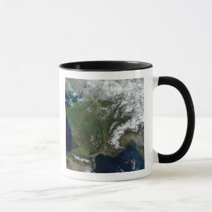 Frankriken från utrymme mugg