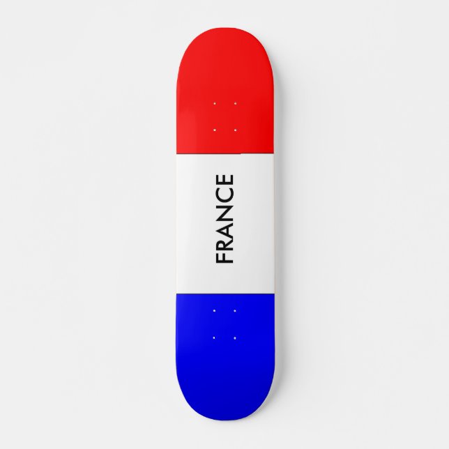 FRANKRIKEN MINI SKATEBOARD BRÄDA 18,5 CM (Framsida)