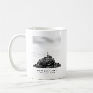 Frankriken reser fotoet Sanktt Mont Michel Kaffemugg