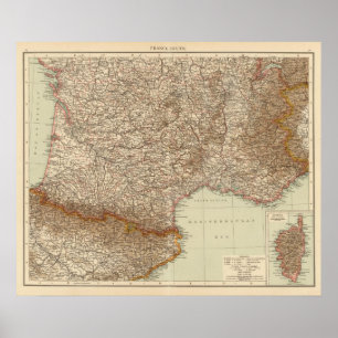 Frankriken S, Corsica Poster