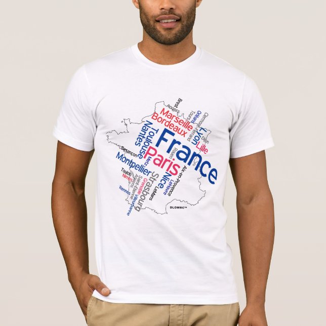 Frankriken T Shirt (Framsida)
