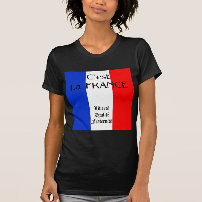 Frankriken T-shirt (Framsida)