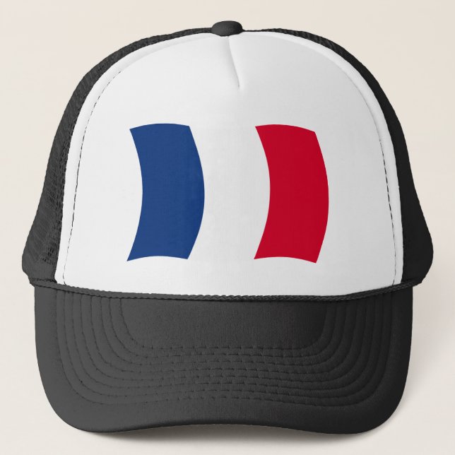 Frankrikes flagg hatt keps (Framsida)