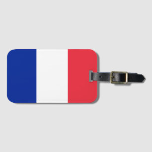 Frankrikes flagga bagagebricka