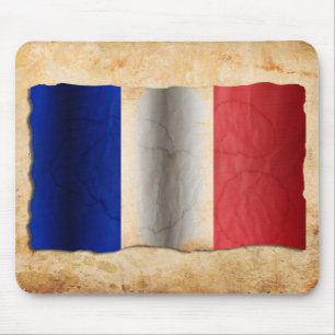 Frankrikes flagga musmatta