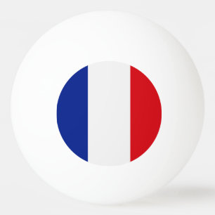 Frankrikes flagga pingisboll