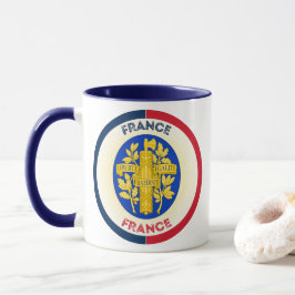 Frankrikes kulturarvssymbol mugg