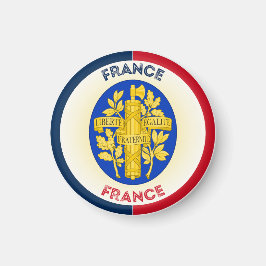 Frankrikes kultursymbol magnet