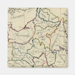 Frankrikes provinser magnet