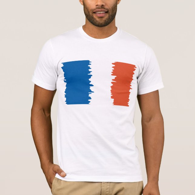 Frankrikeskjorta Tee Shirt (Framsida)