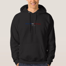 Frankrikets nationella fotbollslag hoodie