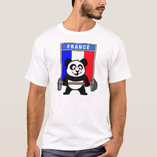FrankrikeWeightliftingPanda T Shirt