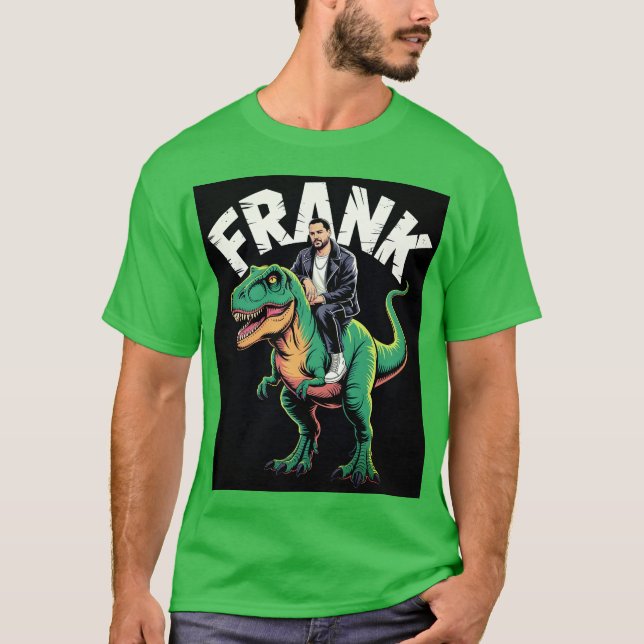Frank's Dino Ride T-Shirt (Framsida)