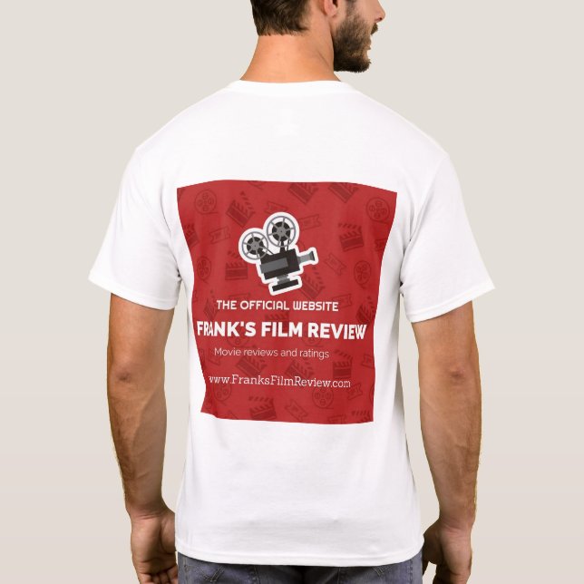 Frank's Film Review T-Shirt (Baksida)